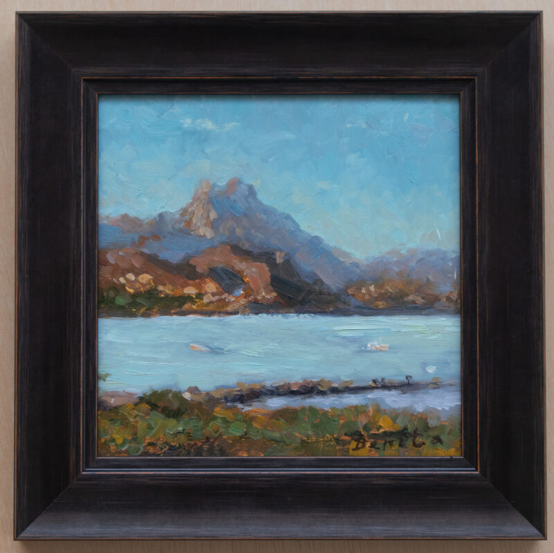 puig campana, alicante — mediterranean oil landscape