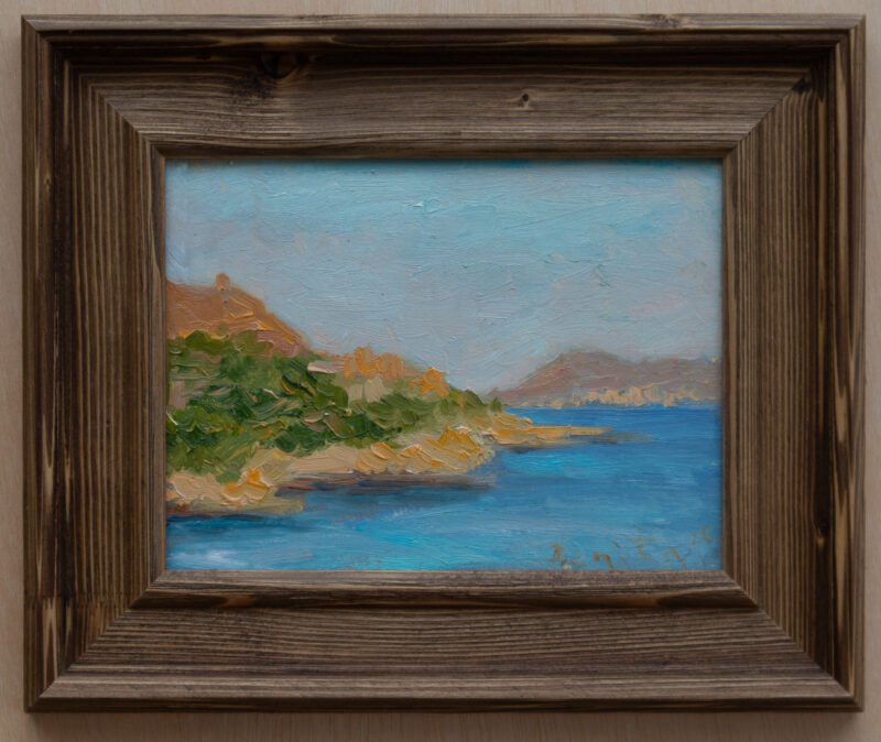 rocky cove — mediterranean coast