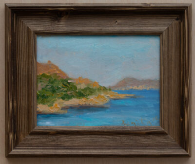 rocky cove — mediterranean coast