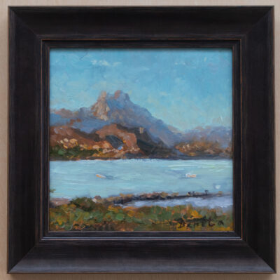 puig campana, alicante — mediterranean oil landscape